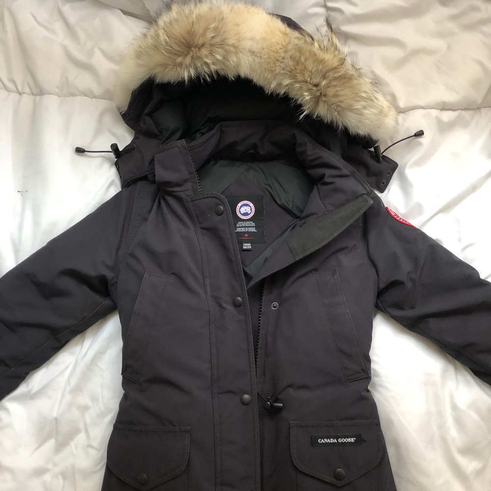 Canada Goose Trillium Parka Fusion Fit 2XS Navy